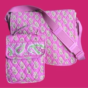 👛🌸Vera Bradley Bermuda Pink Lot🌸👛, retired.